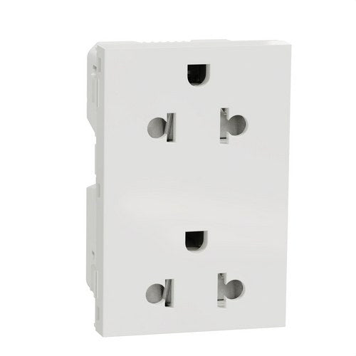 Interruptor Euroamericano Dúplex SO 3m con referencia NU306818 de la marca SCHNEIDER ELECTRIC.