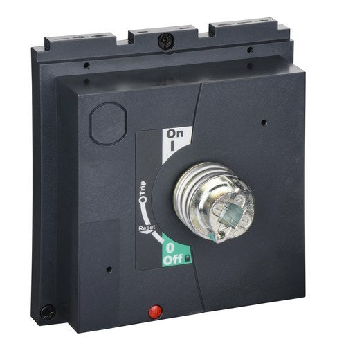 Base para mando rotativo prolongado NSX400/630 con referencia LV432498 de la marca SCHNEIDER ELECTRIC.