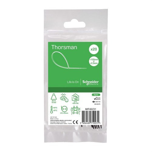 Cable tierra 100x2,5mm negra con referencia IMT46231 de la marca SCHNEIDER ELECTRIC.