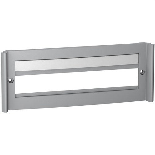 Placa modular 18 módulos gris RAL7004 con referencia PRA90014G de la marca SCHNEIDER ELECTRIC.
