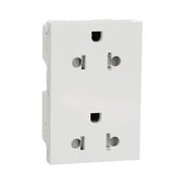 Interruptor Euroamericano Dúplex SO 3m con referencia NU306818 de la marca SCHNEIDER ELECTRIC.