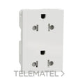 Interruptor Euroamericano Dúplex SO 3m con referencia NU306818 de la marca SCHNEIDER ELECTRIC.