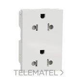 Interruptor Euroamericano Dúplex SO 3m con referencia NU306818 de la marca SCHNEIDER ELECTRIC.