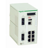 Interruptor GestProf_6x100TXRJ45,2x100FXFOMult con referencia TCSESM083F2CU0 de la marca SCHNEIDER ELECTRIC.