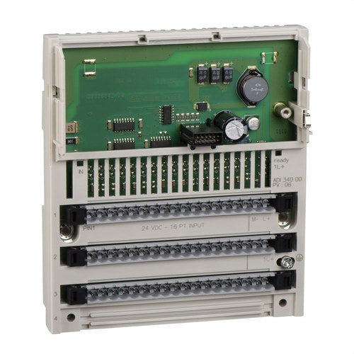 Entrada analógica Modicon Momentum 16 ED 230V CA con referencia 170ADI74050 de la marca SCHNEIDER ELECTRIC.