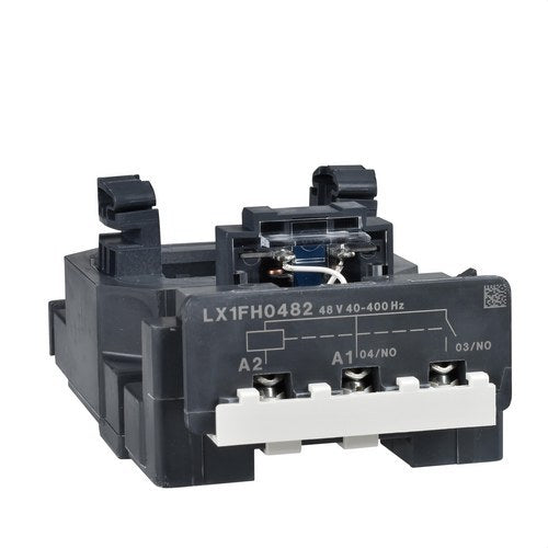 Bobina CA 24V con referencia LX1FH0242 de la marca SCHNEIDER ELECTRIC.