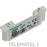 Bloque antiparasitario diodo limitador de pico bidireccional 72V CA con referencia LAD4TS de la marca SCHNEIDER ELECTRIC.