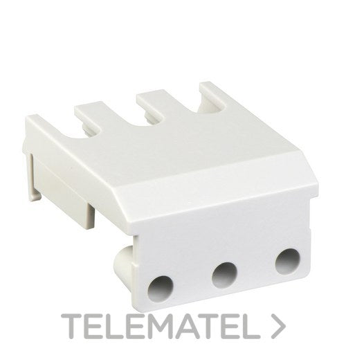 Tapa protección tripolar VN12/VN20 con referencia VZN08 de la marca SCHNEIDER ELECTRIC.