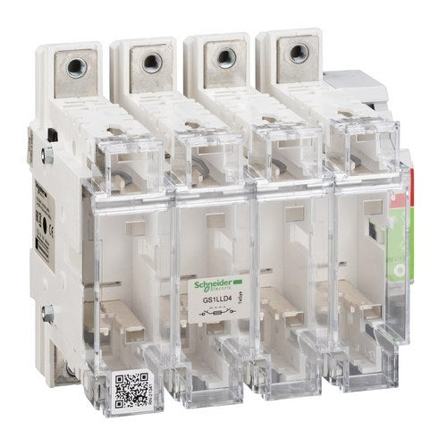 Interruptor seccionable 4P 160A interior / exterior con referencia GS1LLD4 de la marca SCHNEIDER ELECTRIC.