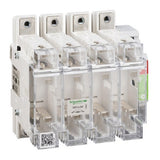 Interruptor seccionable 4P 160A interior / exterior con referencia GS1LLD4 de la marca SCHNEIDER ELECTRIC.