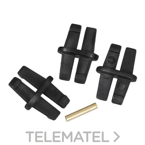 Kit ensamblaje portafusible 14x51 con 30 grapas con referencia DF14AP de la marca SCHNEIDER ELECTRIC.