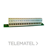 Entrada analógica Modicon Momentum barra comunes tornillo 1xfila con referencia 170XTS00601 de la marca SCHNEIDER ELECTRIC.