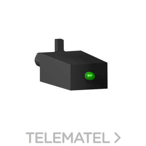 Módulo protección para toma de relé varistor + LED verde 6-24V CA/CC con referencia RZM021RB de la marca SCHNEIDER ELECTRIC.