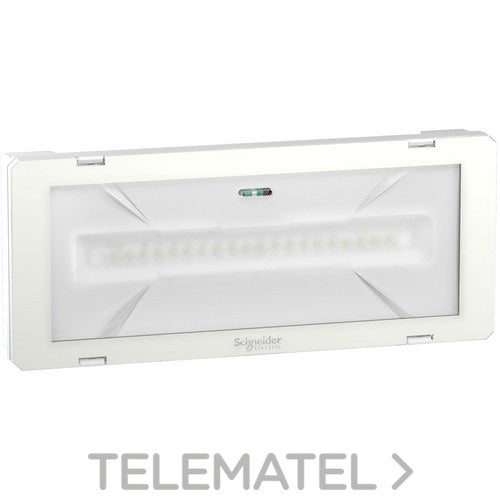 Luminaria de emergencia EXIWAY Smartled IP65 actuador L/460/1NC con referencia OVA48309 de la marca SCHNEIDER ELECTRIC.