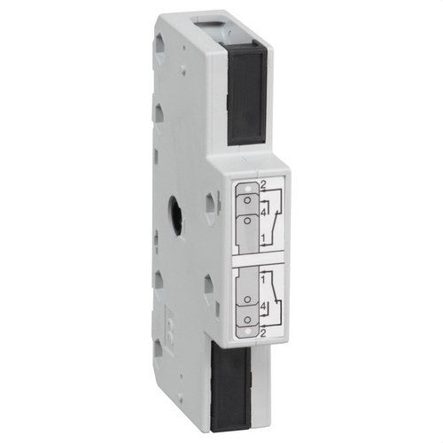 Contacto auxiliar de precorte o señalización 2 NA/NC 32A con referencia GS1AM211 de la marca SCHNEIDER ELECTRIC.