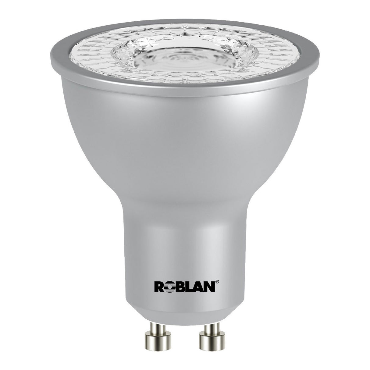 Lámpara LED ROBLAN GU10 4000K 5W 565LM - Estilo y Eficiencia, bombilla para halógenos en led, bombilla led, bombilla aro empotrado escayola techo - Iluminación potente y eficiente GU10 LED de ROBLAN