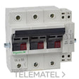 Seccionador tripolar 50A con referencia GK1EW de la marca SCHNEIDER ELECTRIC.