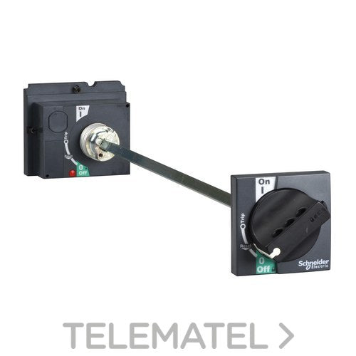 Mando rotativo prolongador 500mm NSX100-250 con referencia LV429343 de la marca SCHNEIDER ELECTRIC.