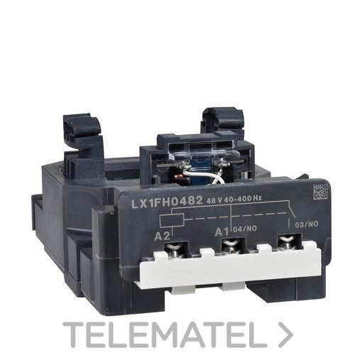 Bobina CA 500V antiparásito para LC1-F265/F330 con referencia LX1FH5002 de la marca SCHNEIDER ELECTRIC.