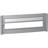 Placa modular 18 módulos gris RAL7004 con referencia PRA90014G de la marca SCHNEIDER ELECTRIC.